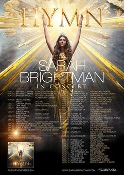 Hymn: Sarah Brightman in Concert poster