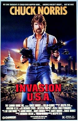 Invasion U.S.A. poster