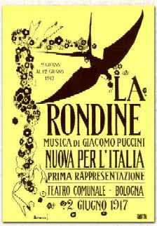 La Rondine poster
