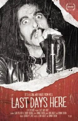 Last Days Here poster