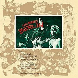 Lou Reed's Berlin poster