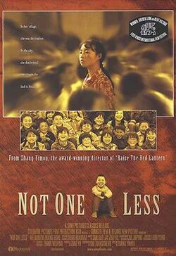 Not One Less poster