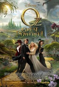Oz the Great and Powerful poster
