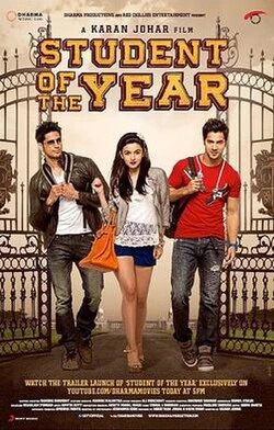 Student of the Year poster