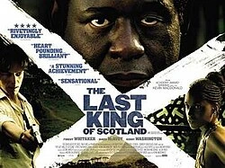 The Last King of Scotland poster
