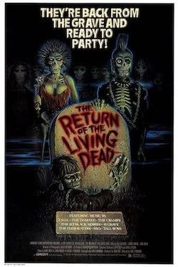 The Return of the Living Dead poster