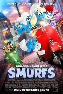 The Smurfs 2 poster